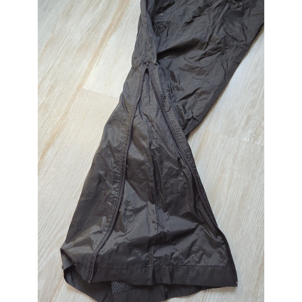 Stearns Dry Wear Black Waterproof Rain Pants Mesh Lined Outdoor Size M GUC - Picture 3 of 12